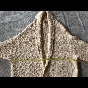 Free People Chunky Knit Cardigan Sweater